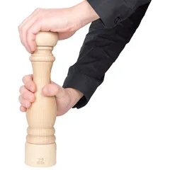 Мельница для соли «Париж» металлический механизм бук D=67,H=300мм св. дерево, изображение 4