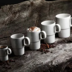 Кружка «Лив» фарфор 455мл D=90,L=125мм белый, изображение 4