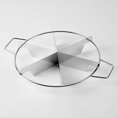 Делитель для торта на 6 кусков сталь нерж. D=25,5,L=34см металлич.