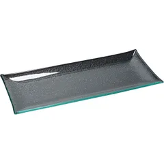 Блюдо сервировочное «Криэйшнз Риппл» стекло ,L=36,8,B=16см прозр.