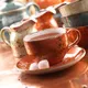 Чашка кофейная «Крафт Терракота» фарфор 85мл D=65,H=50,L=85мм терракот, изображение 3