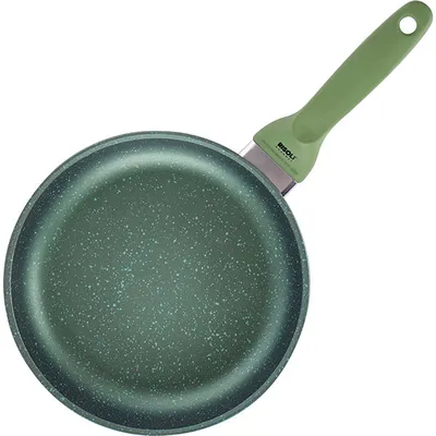 Сковорода «Д.Грин» алюм.литой D=240,H=45мм зелен., изображение 3