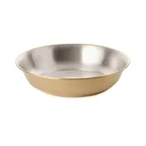 Gibco Тарелка глубокая 20 см "Брасс", латунная с лужением внутри, 1000 мл