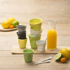 Стакан для эспрессо «Фруассэ» фарфор 80мл D=65,H=60мм серый, изображение 4