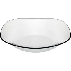 Тарелка глубокая «Инвитейшн» закаленная стекло 0,7л D=215,H=45мм прозр.