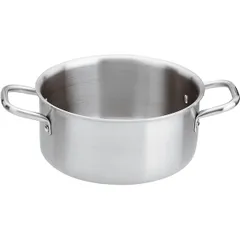 3-layer pan  steel  5 l  D=24, H=11.8, L=36.5 cm  metal.