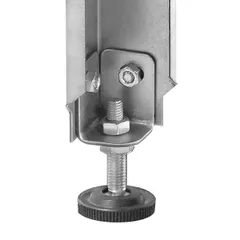 Стеллаж «Norma Inox» полочный сталь нерж. ,H=180,L=100,B=50см металлич., изображение 4