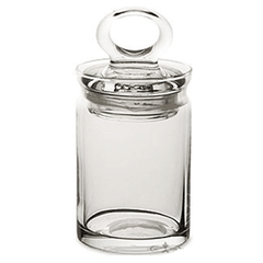 Round jar with “Kitchen” lid  glass  240 ml  D=64, H=138 mm  clear.