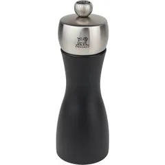 Мельница для перца «Фиджи» металлический механизм бук,сталь нерж. D=52,H=150мм черный