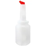 Juice container “Probar” with watering can  polyprop.  2 l  D=12, H=33 cm  white, assorted.