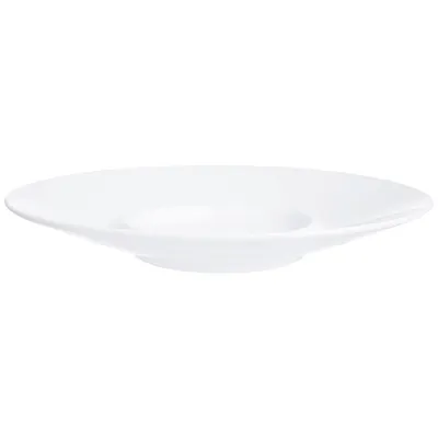 Блюдце «Интэнсити Барил» для чашки Q3634 стекло D=15,4см белый, изображение 3