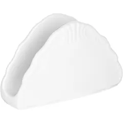 Napkin holder “Verona” porcelain white