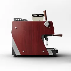 Кофемашина «Izensso 007» рожковая мультибойлерная сталь нерж. 3л ,H=51,4,L=41,5,B=61,5см 3,2Квт черн, изображение 4