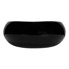 Салатник «Сплеш» фарфор 0,9л D=160,H=65мм черный, изображение 2