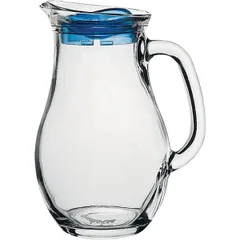 Jug "Bistro" with lid glass 1.85l ,H=22,L=15.9cm clear.