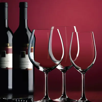 Бокал для вина «Классик лонг лайф» хр.стекло 370мл D=78,H=206мм прозр., Объем по данным поставщика (мл): 370, изображение 3