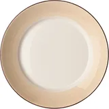 Салатник «Чино» фарфор 1,07л D=270,H=45мм белый,бежев.