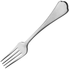 Table fork “Dolce Vita Paltro” polished vintage  stainless steel  L=20.6 cm  metal.