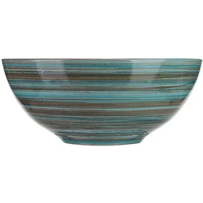 Салатник «Скандинавия» керамика 1л D=180,H=75мм голуб., изображение 2