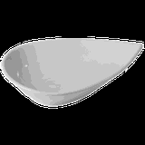 Салатник «Бистро» капля фарфор 300мл D=200,H=46,L=200,B=120мм белый