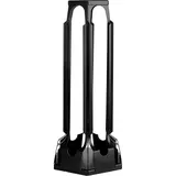 Диспенсер для капсул металл ,H=36,L=15,B=17см черный