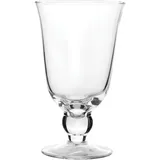 Ваза для цветов на ножке стекло D=84,H=150мм прозр.