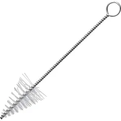 Щетка для чистки кондит.мешка[6шт] металл ,H=13,L=13,B=2см металлич.,белый