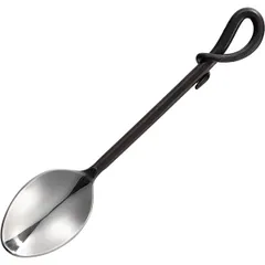 Tea spoon “Concept No. 2”  stainless steel , L=17 cm  black, metal.