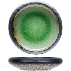 Salad bowl “Fervido”  ceramics  D=203, H=45mm  green.