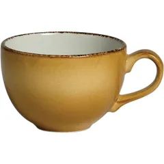 Coffee cup “Terramesa Musted”  porcelain  85 ml  D=65, H=50, L=85 mm  light brown.