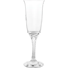 Flute glass “Dalida” glass 210ml D=7,H=22cm clear.