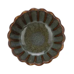 Соусник «Астера» керамика D=75,H=34мм серый,серо-голуб.