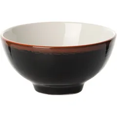 Салатник «Кото» фарфор 0,75л D=16,H=8см черный,коричнев.