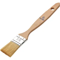 Pastry brush  wood, natural bristles , L=240, B=35mm  beige, metal.
