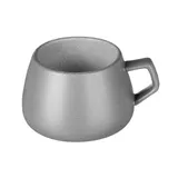 Чашка кофейная «Сейко» фарфор 100мл D=65/45,H=50мм серый, Объем по данным поставщика (мл): 100