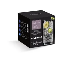 Хайбол (стакан) «Диамант» хр.стекло 480мл D=72,H=157мм прозр., изображение 2