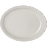 Блюдо «Акапулько» овальное фарфор ,H=45,L=395,B=305мм белый