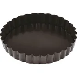 Форма для выпечки съемное дно сталь,антиприг.покр. D=12,H=2,L=12,B=12см черный