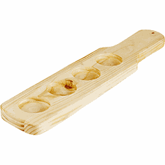 Доска "Шот Холдер" на 4 стопки D=43,L=360,B=75мм св. дерево