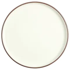 Тарелка «Блисс» с бортом фарфор D=270,H=22мм белый