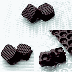 Set of confectionery molds for chocolate [13 pcs]  polyvinyl chloride.