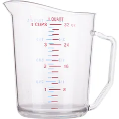 Measuring jug polycarbonate 1l D=13,H=16cm transparent.