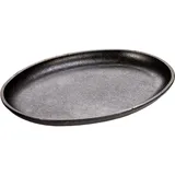 Сковорода для фахитос без ручек чугун ,H=15,L=250,B=190мм черный