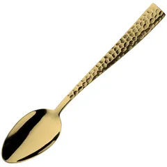 Dessert spoon “Palace Martelato” stainless steel ,L=18.2cm gold