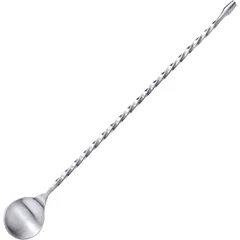 Bar spoon stainless steel ,L=27,B=3cm silver.