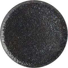 Plate “Midnight Dusk”  porcelain  D=27cm  black, blue