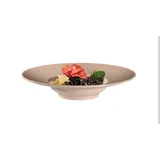 Тарелка «Нэро» пластик D=290,H=60,L=29,B=29мм бежев.