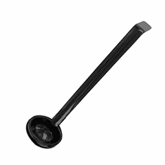 Ladle for sauce polycarbonate 30ml ,L=26.8cm black