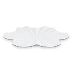 Buffet dish plastic D=465,H=25mm white