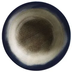 Салатник «Нанокрем Дарк Блю» фарфор 350мл D=160,H=47,5мм тем.син.,зелен.